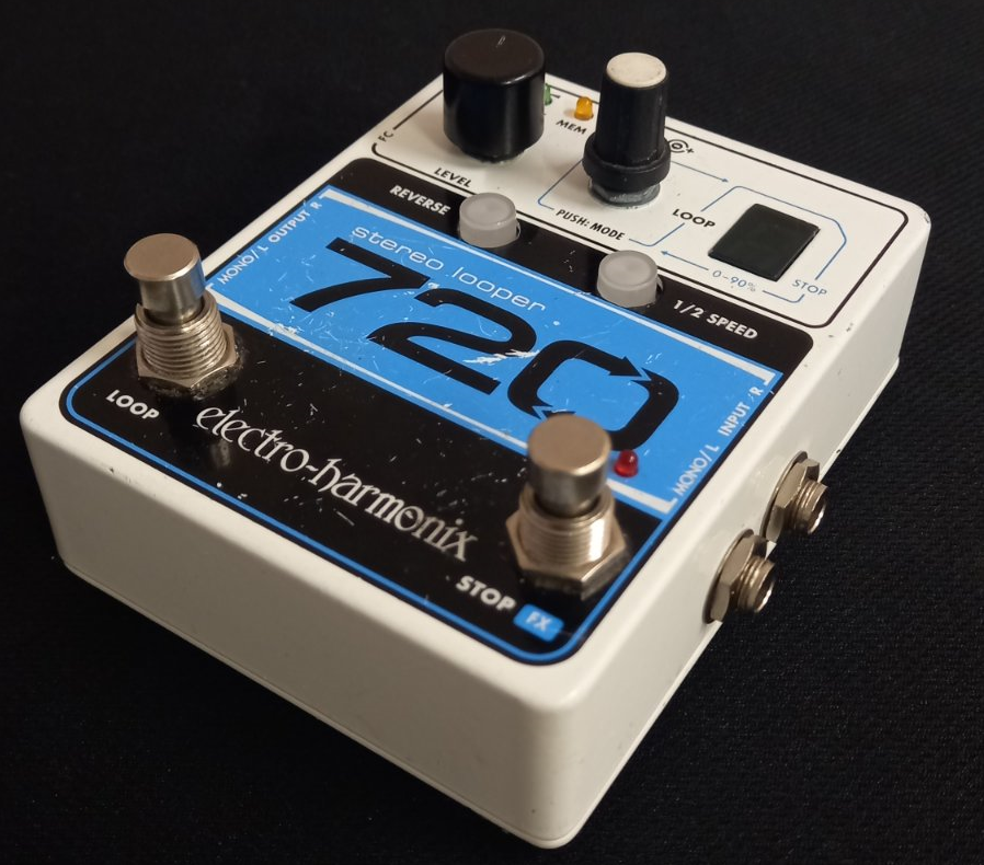 Гітарні процесори і педалі ефектів: види і їх вибір 2 Electro Harmonix 720 Stereo Looper